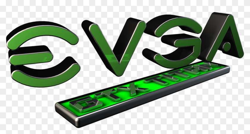 Evga Geforce Gtx Titan Logos 3d - Evga #1184178