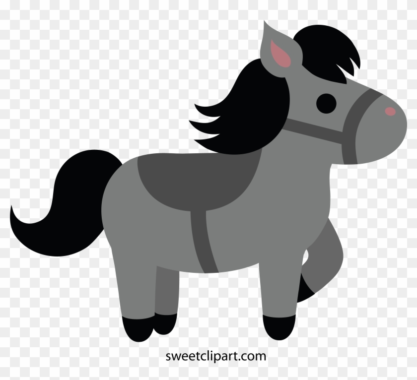 Small Horse Cliparts - Clipart Little Horse #1184193
