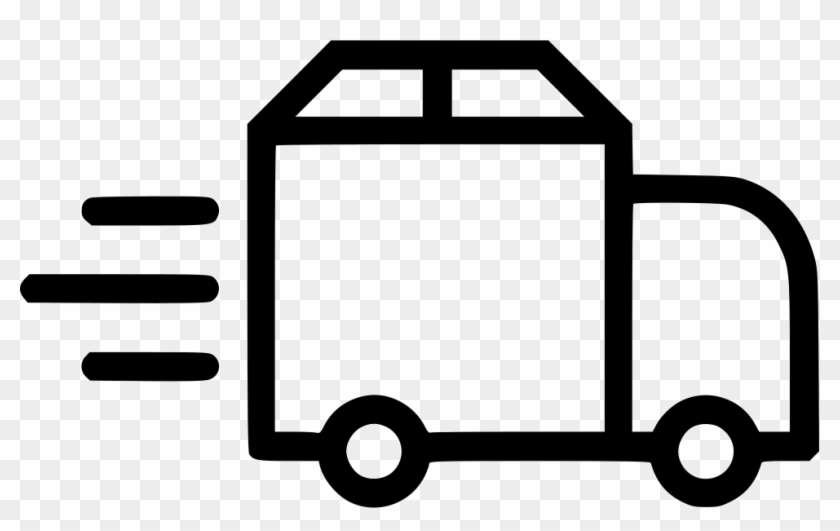 Truck Delivery Shipping Van Fast Package Comments - Fast Delivery Van Icon #1184191