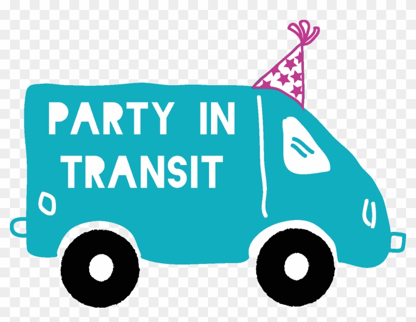Party Van Blue - Party Bus #1184203