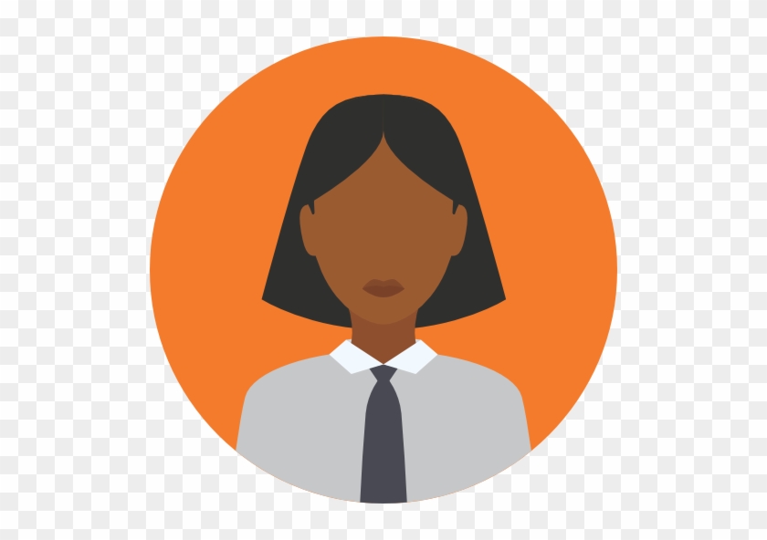 Student - Flat Icon Woman Png #1184373