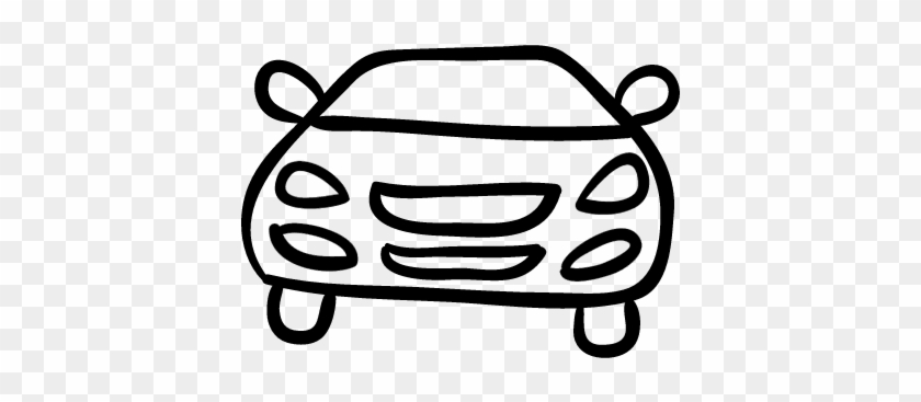 Car Hand Drawn Modern Vehicle Vector - Transport #1184704