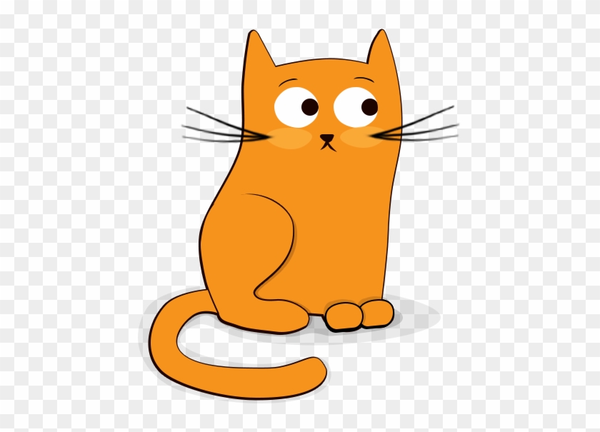 Cat Facing Right - Cat Facing On Right Clipart #1184722
