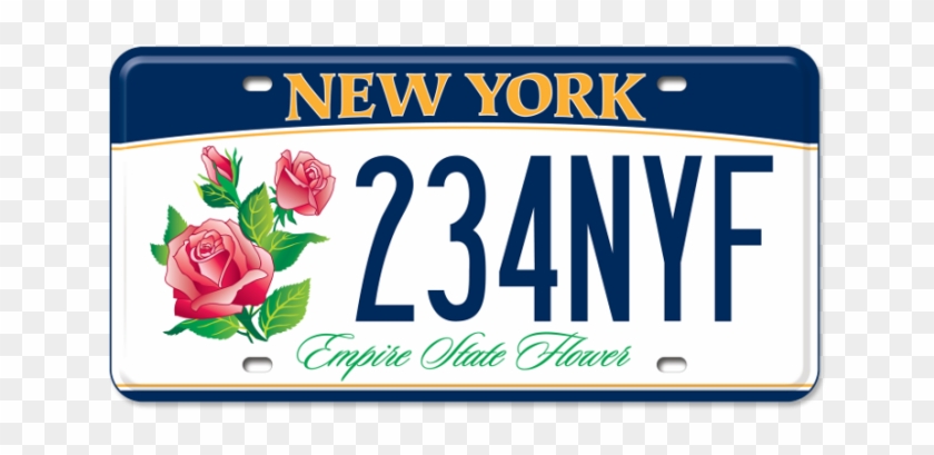 Empire Flower - New York State Plate #1184781