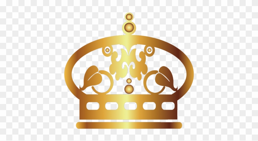 Golden Crown Vector Logo Png - Gold Crown Logo #1184816