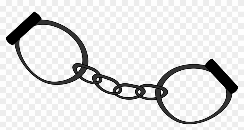 Handcuff Clipart - Police Hand Lock Png #1184833