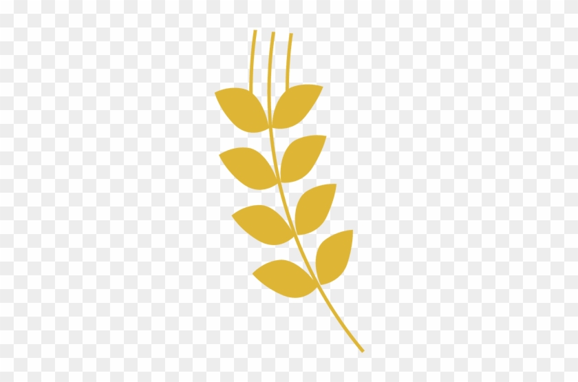 Gold Leaves Clipart Transparent #1184859