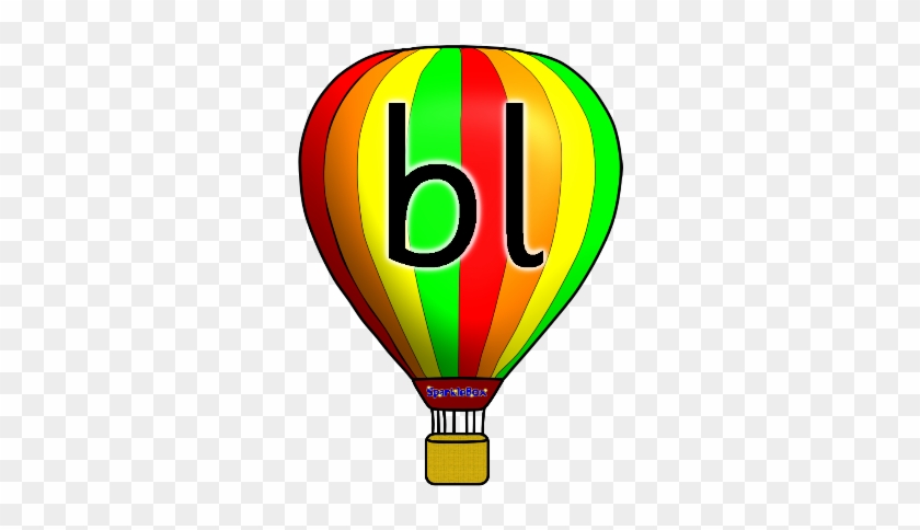 Initial Blends On Hot Air Balloons - Hot Air Balloon #1185028