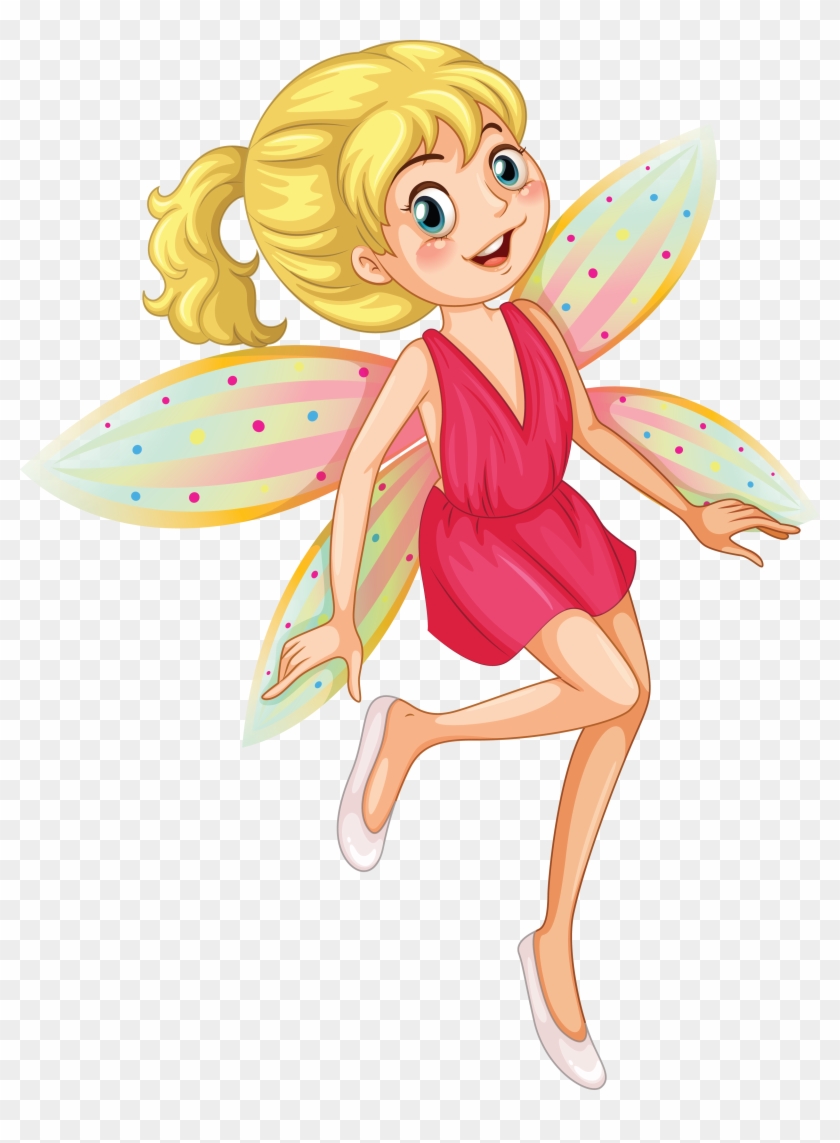 Fairy Flower Fairies Illustration - Cartoon Fairies #1185062