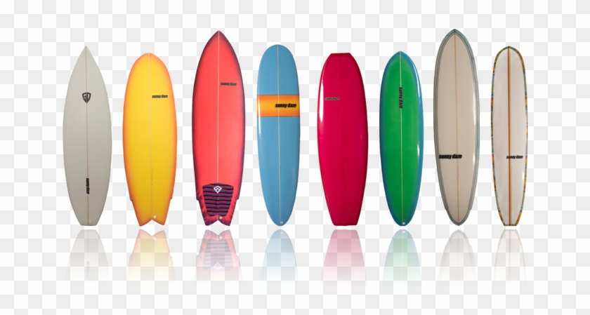 Sunny Daze - Surfboard #1185106