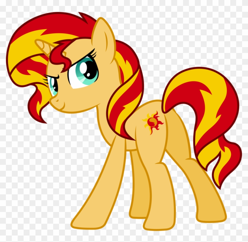 Coloring Pages Of My Little Pony Friendship Is Magic - Sunset Shimmer Pony Version #1185224