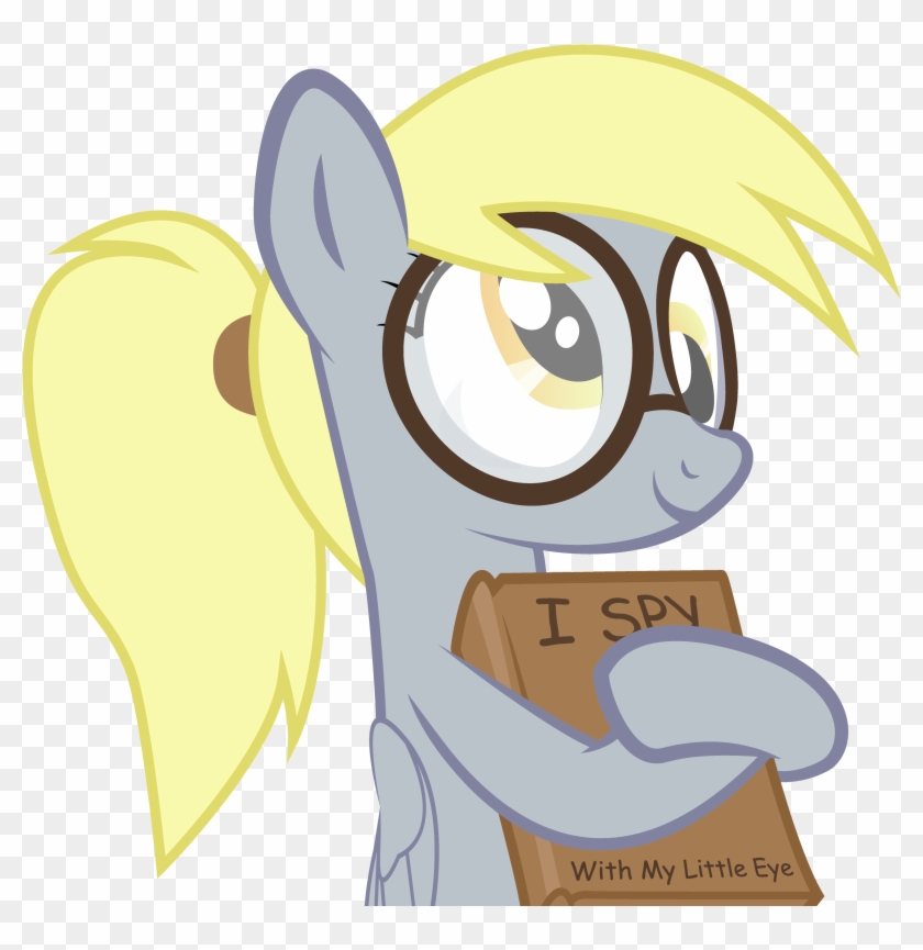 I Sp With My Little Eye Derpy Hooves Pony Yellow Mammal - Derpy Hooves #1185235