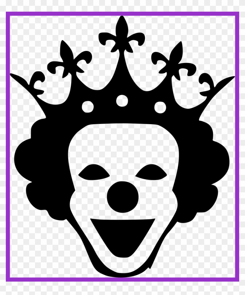 Stunning Horror Queen Mask Smile Crown Svg Png Icon - Prince Crown Silhouette Svg #1185295
