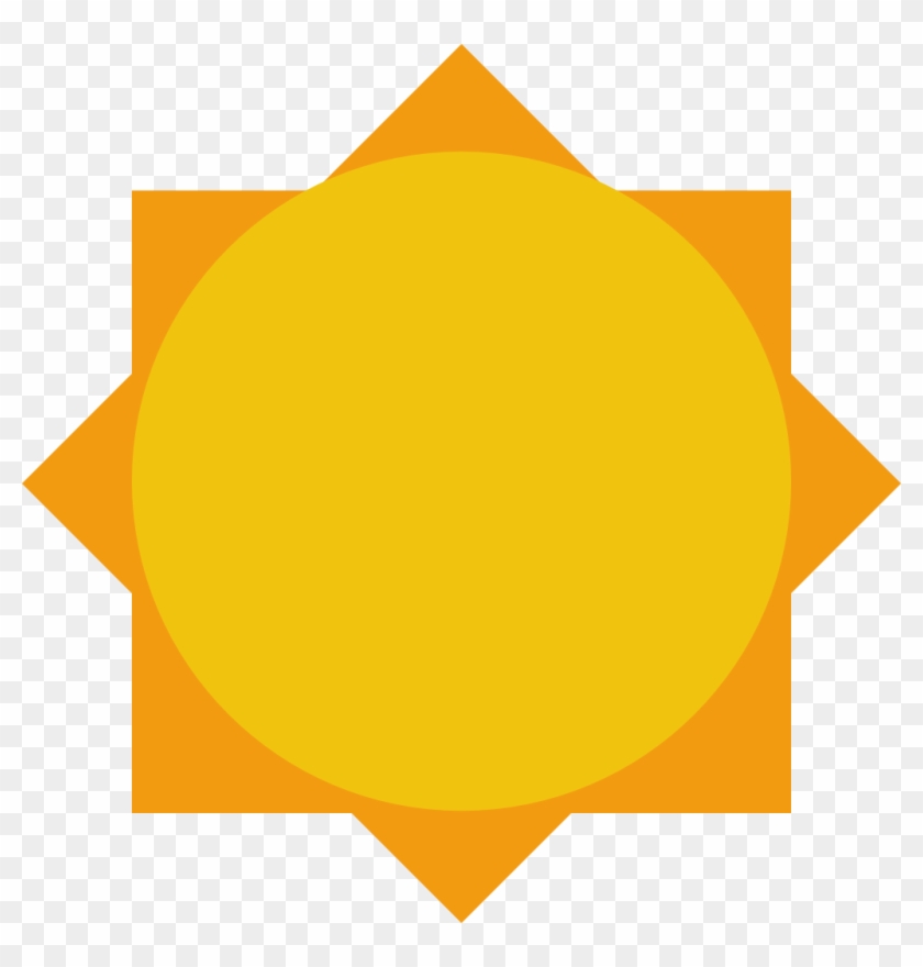 Drawn Sunshine Sun Icon - Sun Flat Design Png #1185302