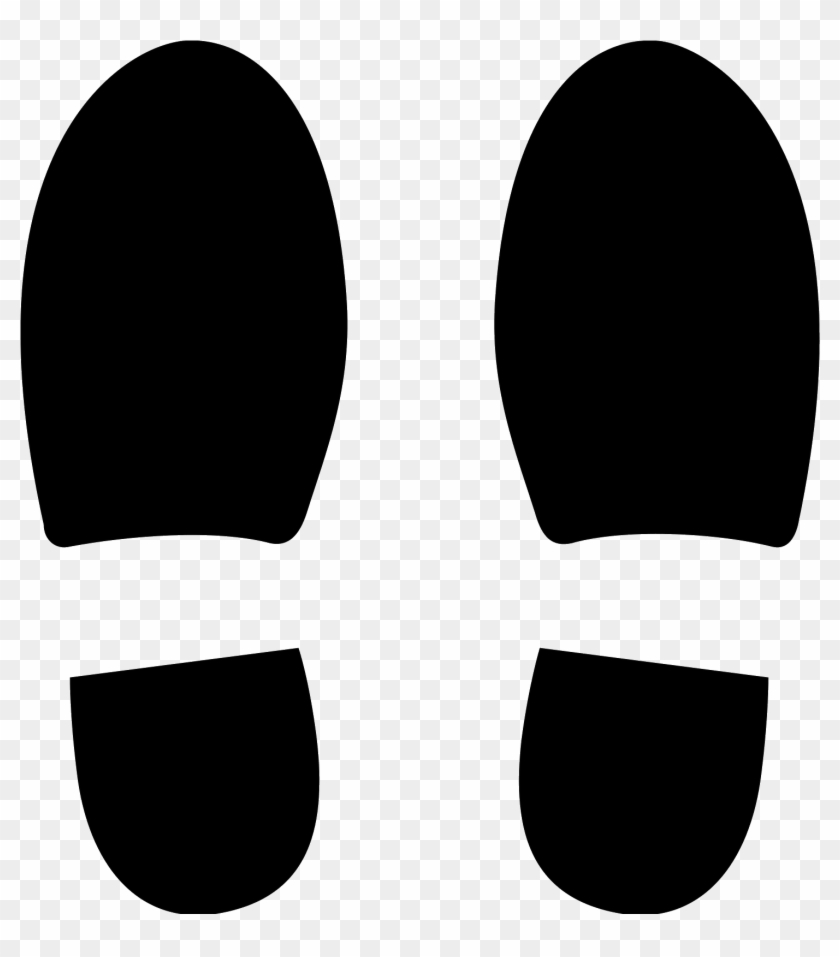 This Icon Represents Two Pictures Of The Soles Of Shoes - Shoes Icon #1185314