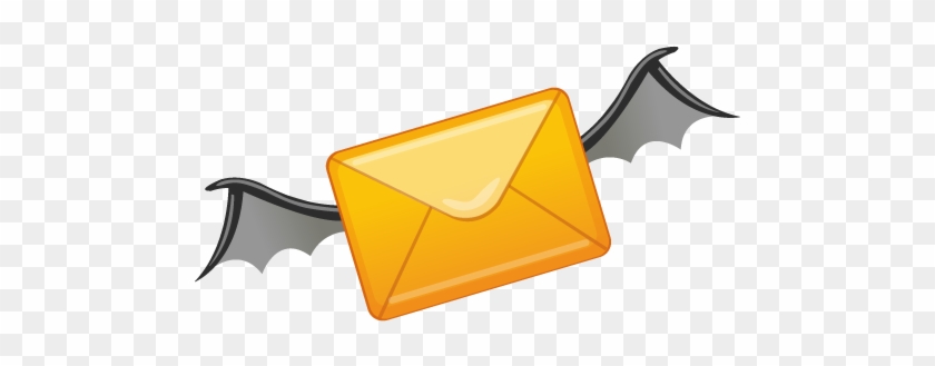 Email, Mail, Letter, Bat, Envelop, Message Icon - Halloween #1185348