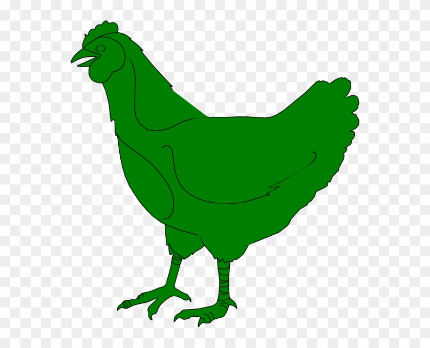 Green Chicken Clip Art - Green Chicken Clipart #193258