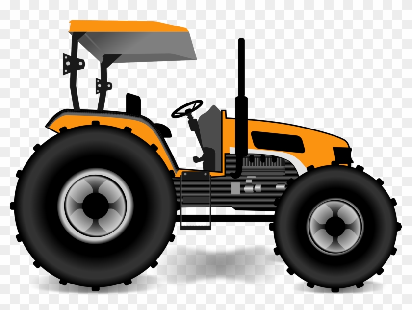 Farm Tractor Png Clipart - Clip Art Of Tractor #193271