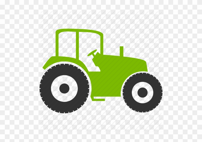 Pin Farming Tools Clipart - Tractor Icon Png #193274