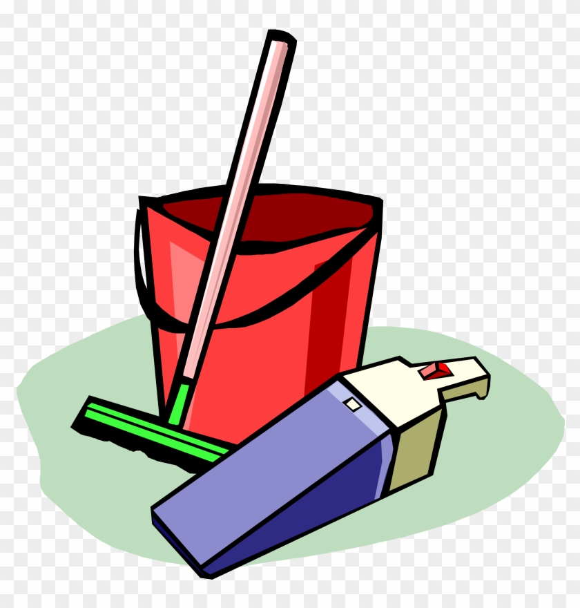 Cleaning Tools Clip Art Download - Cleaning Supplies Clipart #193282