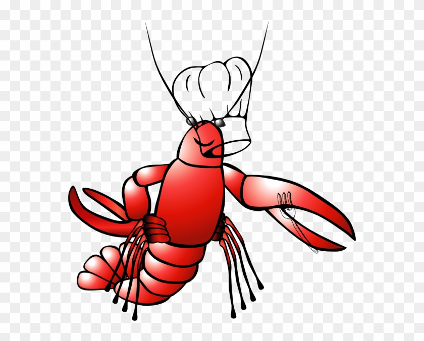 Crawfish Chef Clip Art At Clker - Chef Hat Clip Art #193396