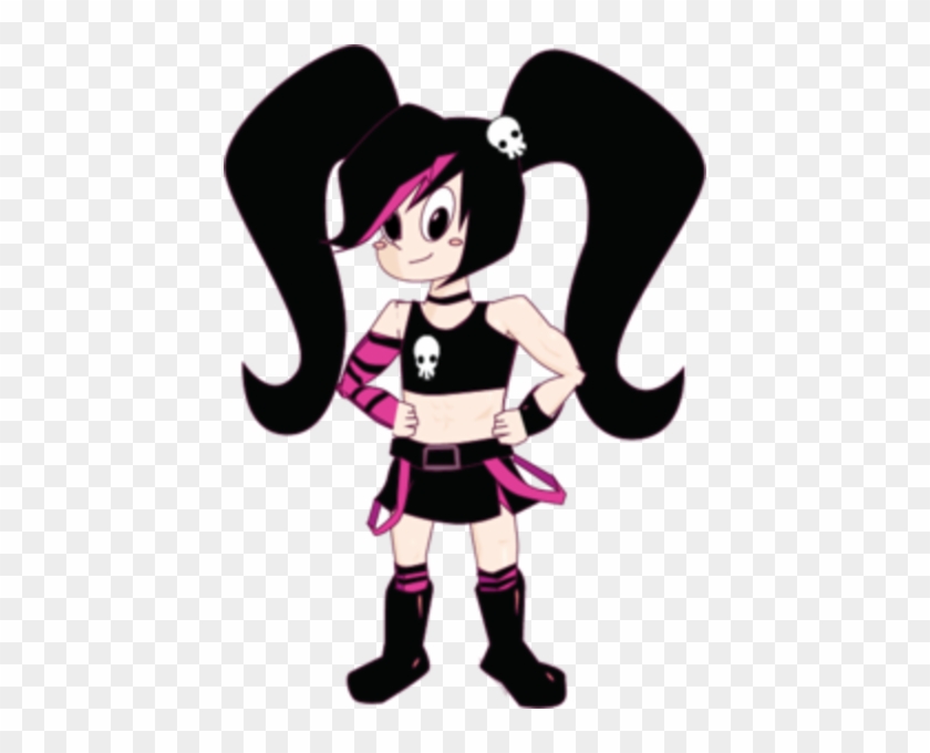 Goth Girl Clipart #193522