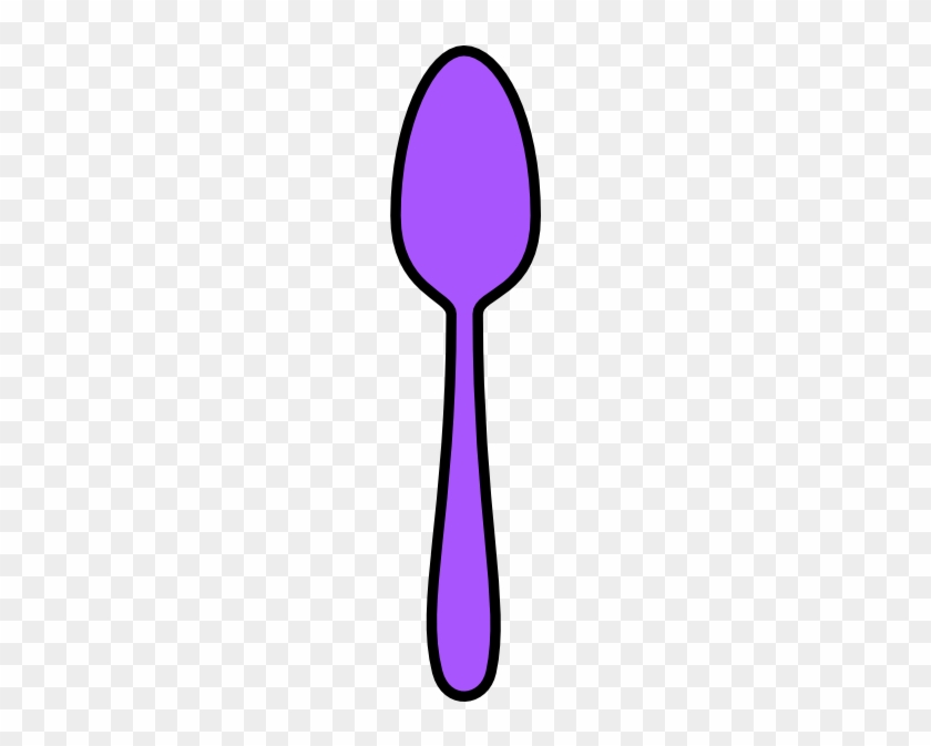 Clipart Impressive Design Spoon Clipart Purple Clip - Purple Spoon Clipart #193609