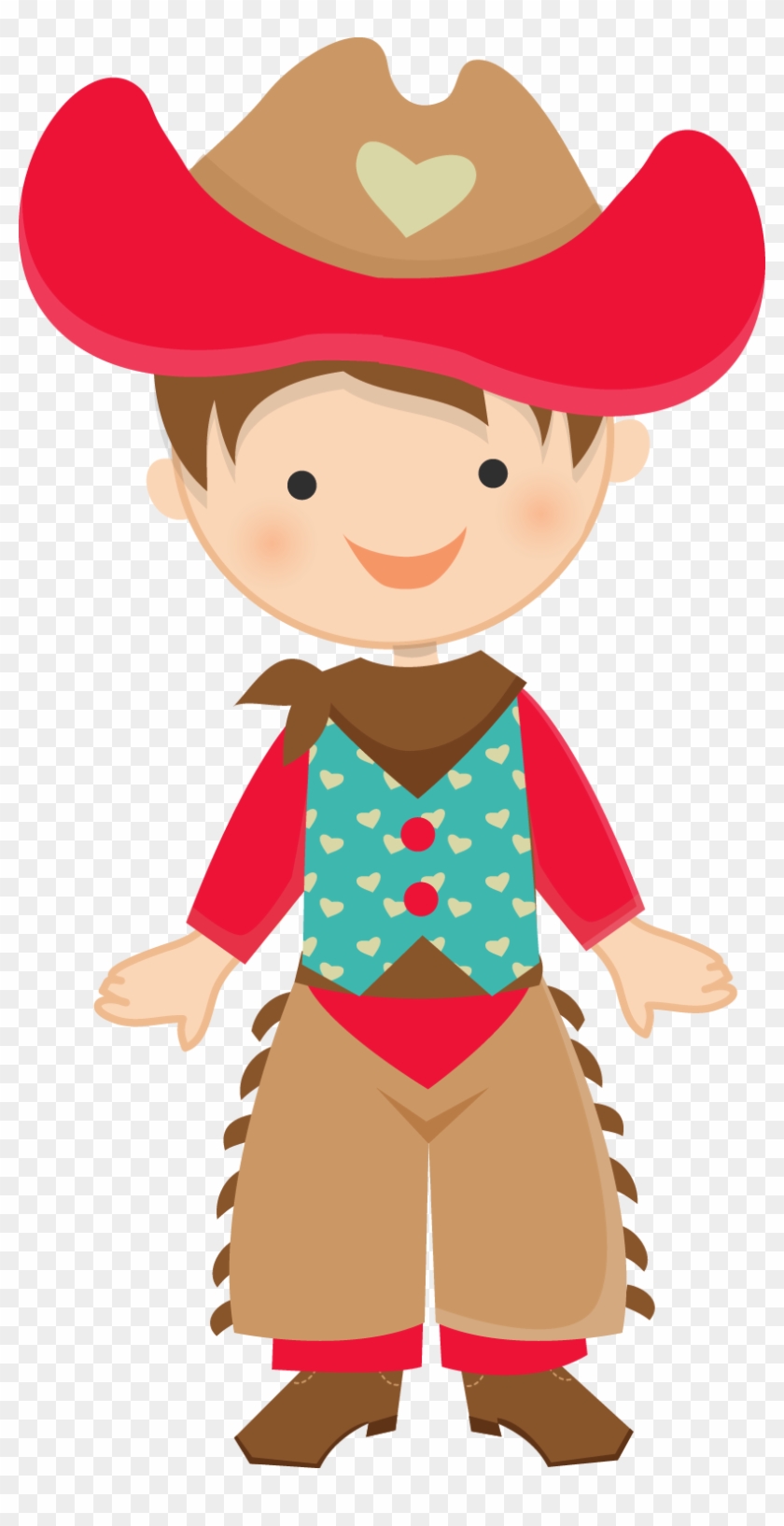 Little Cowboy Clipart #193700