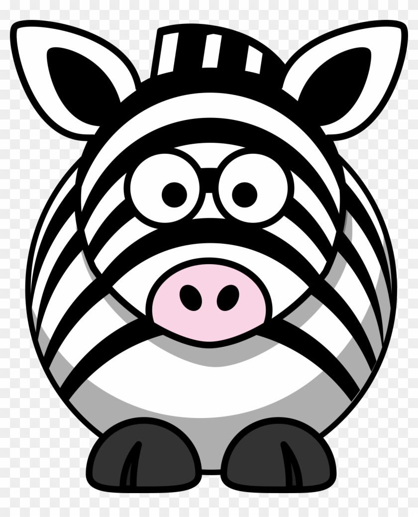 Clipart - Cartoon Zebra - Cartoon Animals Clipart - Free Transparent PNG  Clipart Images Download
