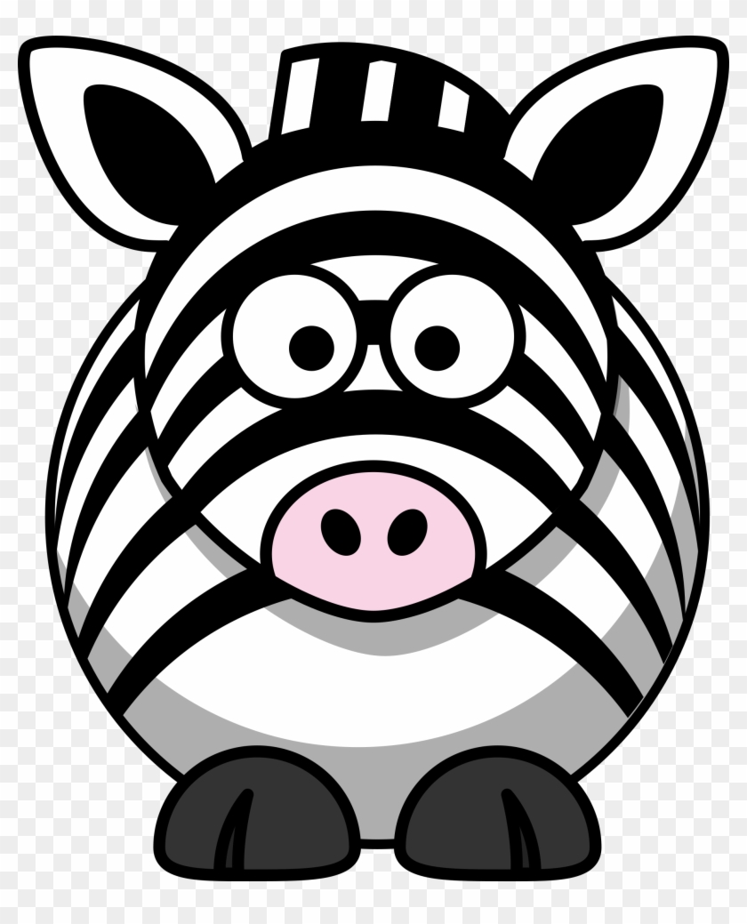 Clipart - Cartoon Zebra - Cartoon Animals Clipart #193754