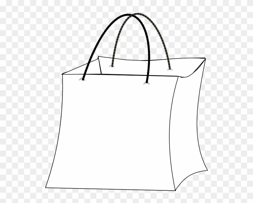 Gift Bag Outline Clip Art - Sale Graphic Png White #193777