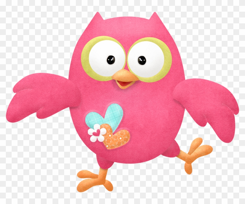 Cute Owls In Love Clip Art - Tecolotes Animados #193811