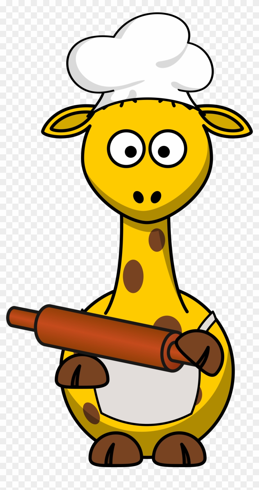 Baker - Cartoon Giraffe #193843