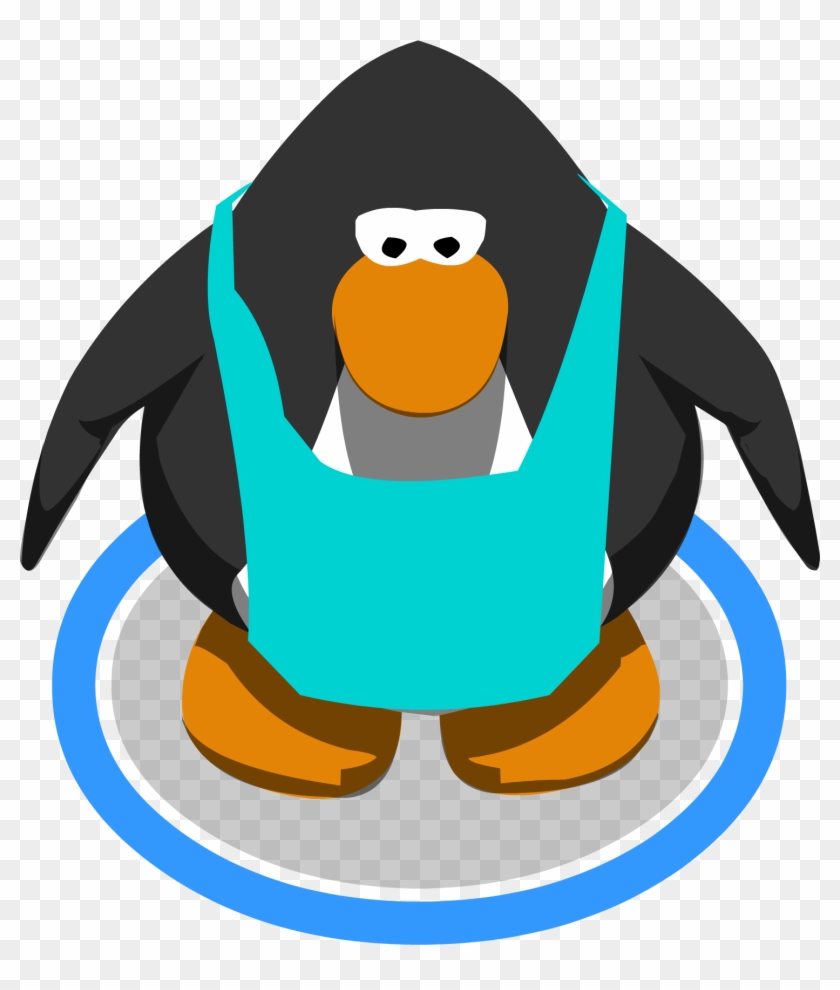 Ice Cream Apron Ingame - Club Penguin Penguin In Game #193886