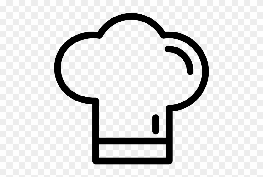 Chef Hat 2 Icon - Chef Hat Drawing Png #193916