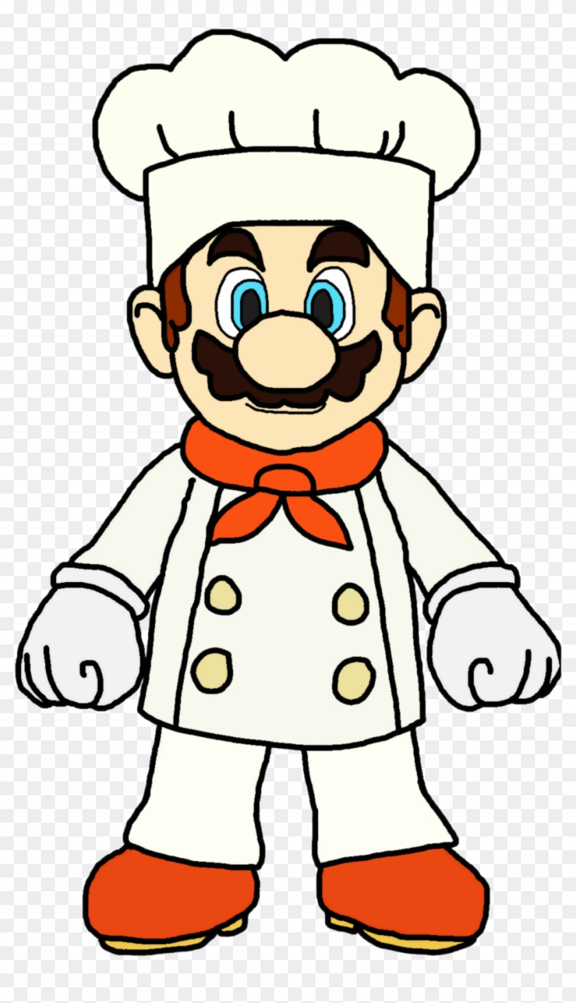 Chef By Katlime Mario - Mario Bros Chef Png #193918