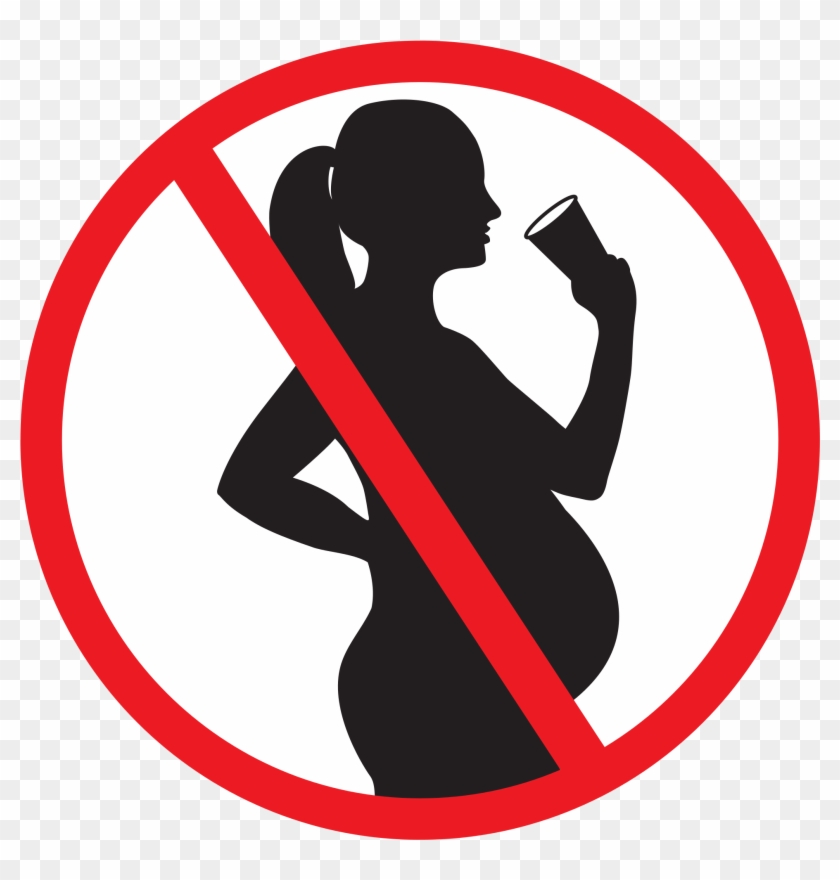 No Alcohol - Do Not Drink While Pregnant #194014