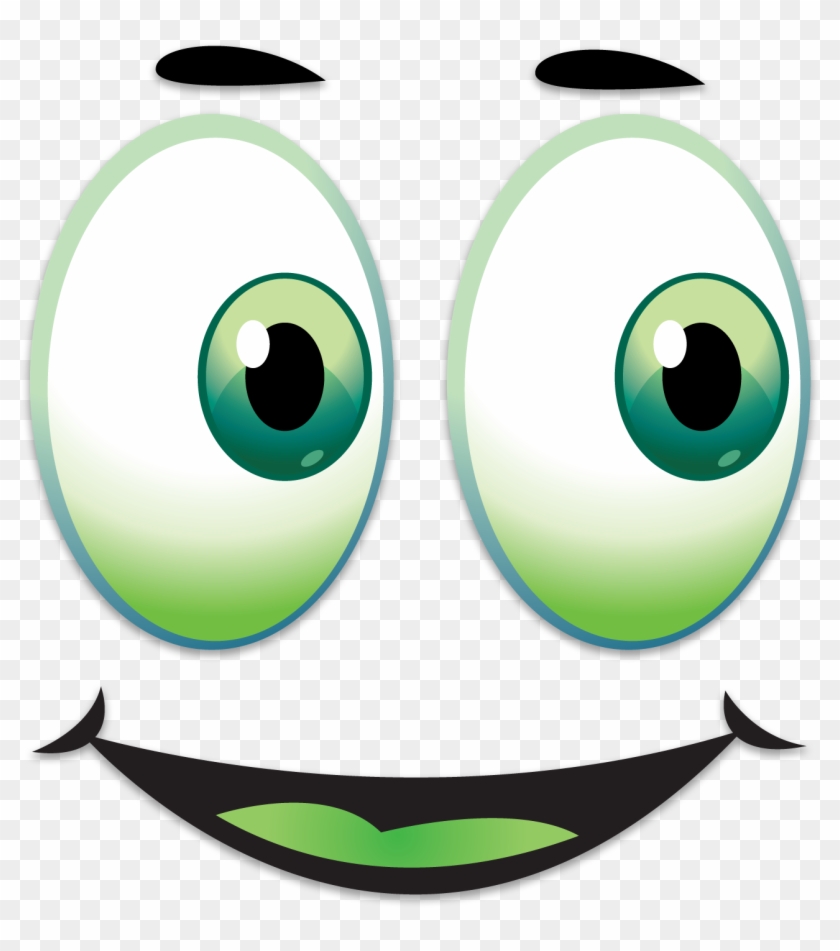 Pin Looking Eyes Clipart - Clip Art Face Happy #194030