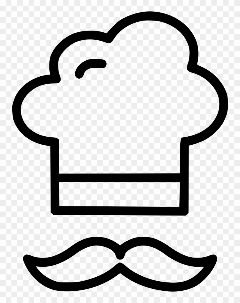 Chef Hat Moustache Comments - Chef #194047
