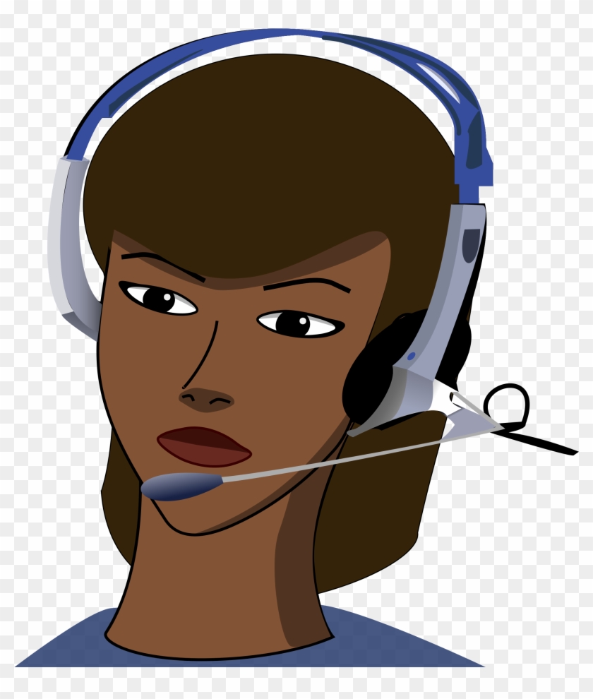 Call-centre - Call Center Person Animated #194081