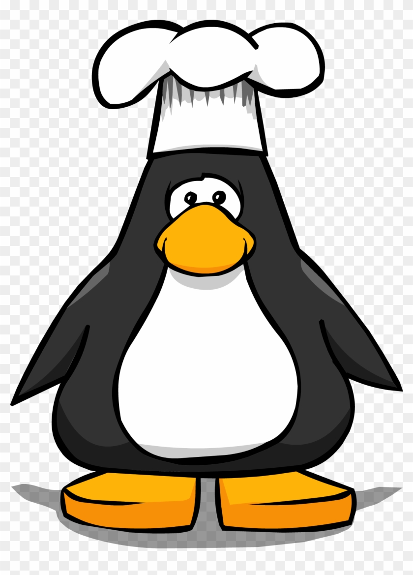 Chef Hat From A Player Card - Club Penguin Boa #194125
