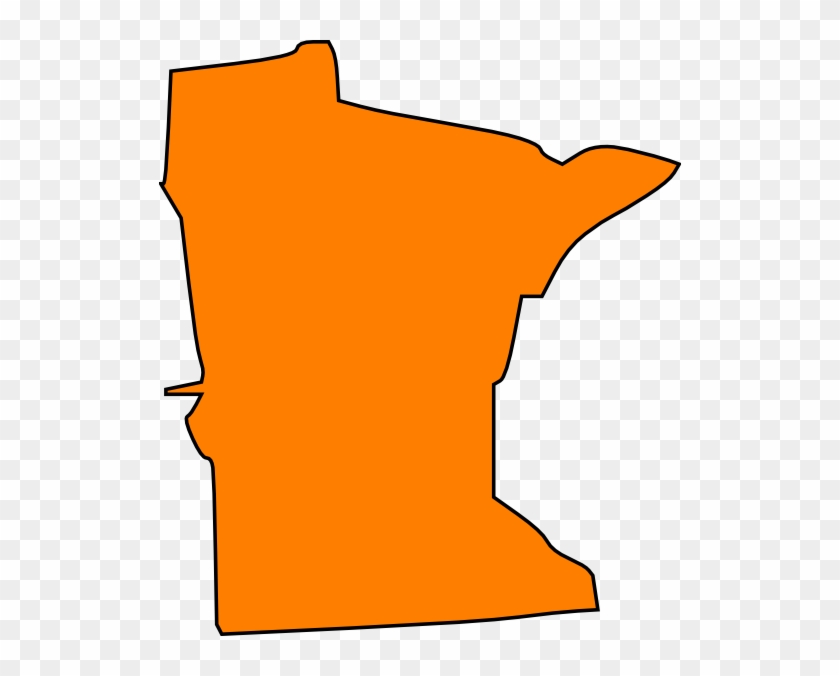 Orange Minnesota Clip Art - Minnesota Clipart #194154