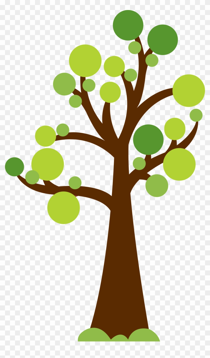 Cute Image For Summer Or Garden Theme - Cute Tree Clipart #194167