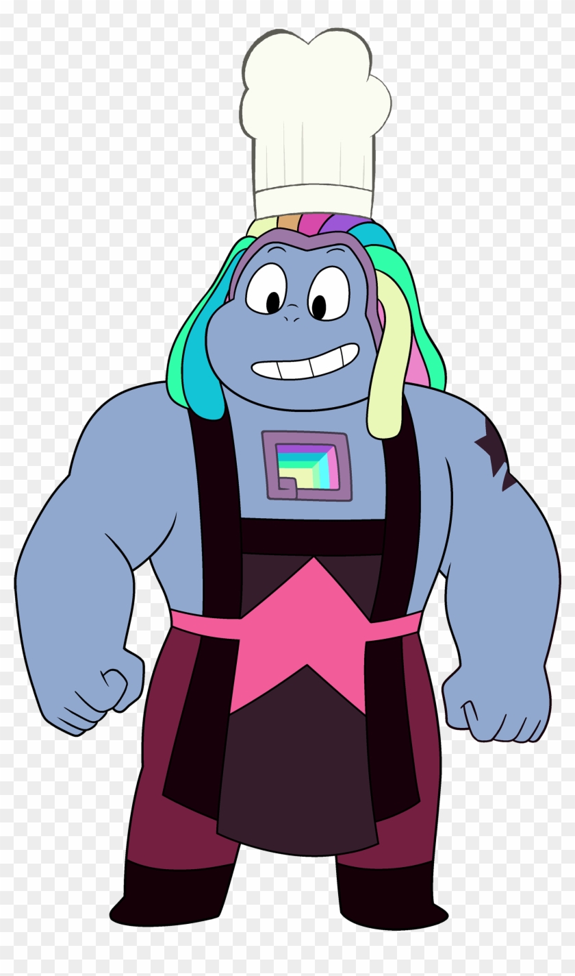 Bismuth With Chef Hat - Bismuth And Pearl Fusion #194199