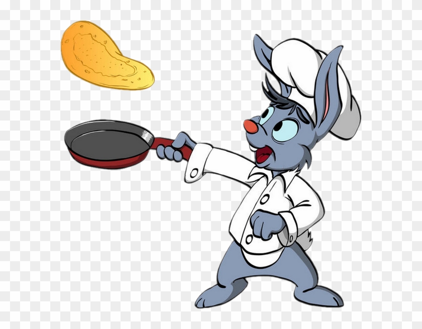 Cuisinier Png, Lapin, Crêpes Party - Rabbit Cooking Cartoon #194201
