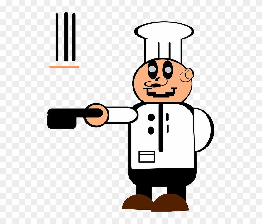 Throwing Chef, Cooking, Hat, Person, Pancakes, Pan, - Cook #194200