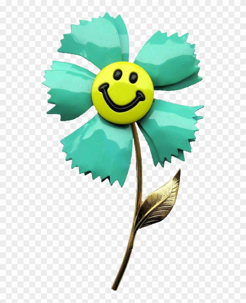 Smiley Face Flower Clipart - Flover Clipart Smiley #194253