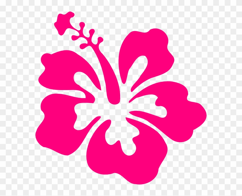 Pink Hibiscus Clip Art #194312