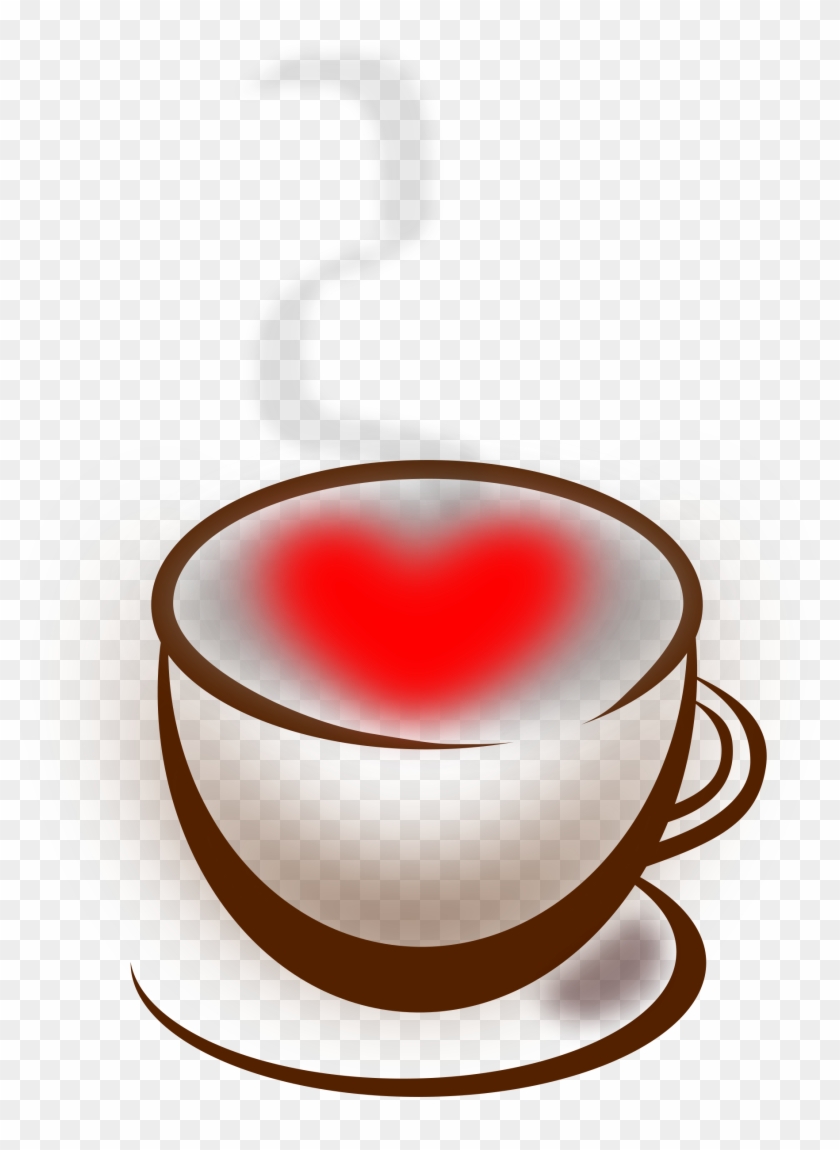 Teacup Clipart Coffee Love - Coffee Love Png #194410