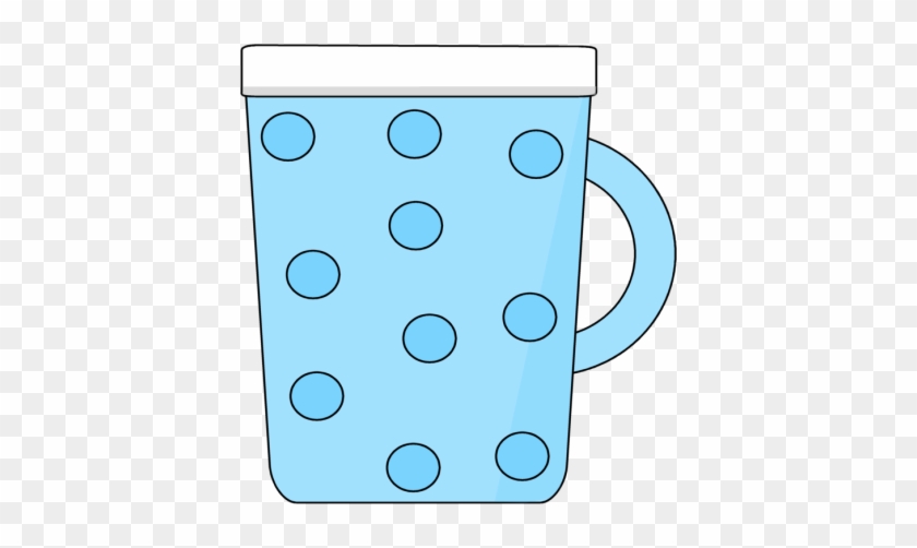 Blue Coffee Mug - Polka Dot #194441